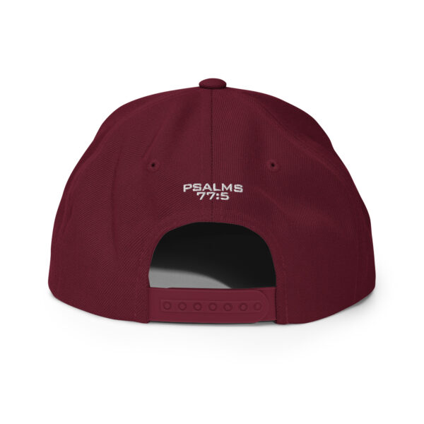 "Ancient" (Psalms 77:5) Snapback Hat - Image 16